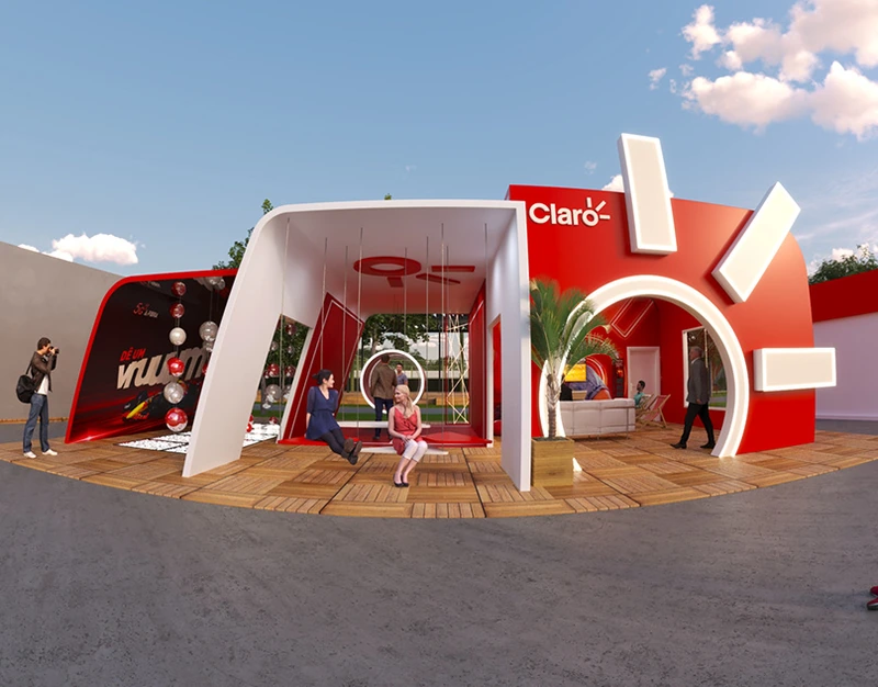 Projeto 3D — CLARO | STAND