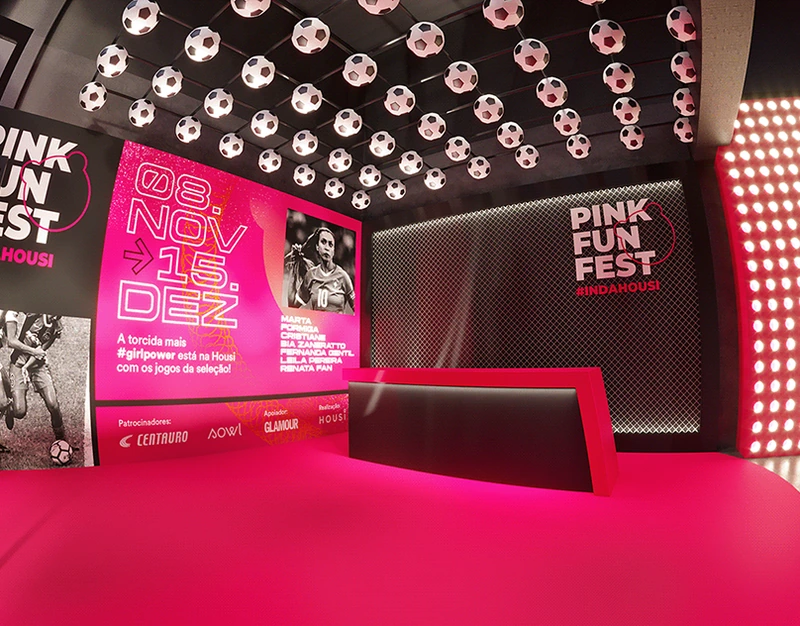 Projeto 3D — PINK FUN FEST | #indahousi